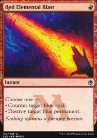 Red Elemental Blast - Masters 25