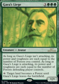 Gaea's Liege 1 - Magic 30th Anniversary Edition