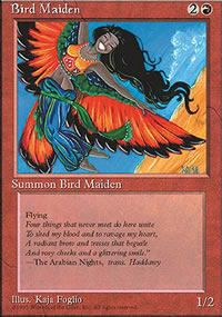 Bird Maiden - 4th Edition