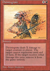 Disintegrate - 4th Edition