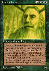 Gaea's Liege - 4th Edition
