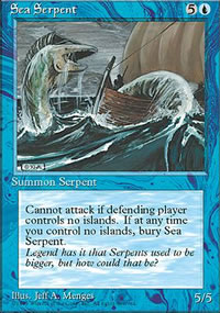 Sea Serpent - 4th Edition