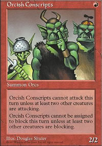 Orcish Conscripts - 5th Edition