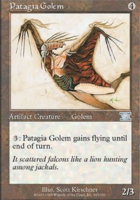 Patagia Golem - 6th Edition