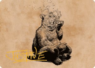 Wilson, grizzly raffin - Illustration - 