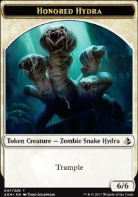Honored Hydra Token - 