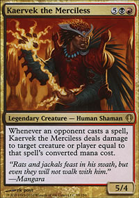 Kaervek the Merciless - Archenemy - decks