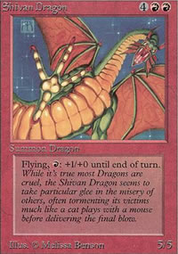 Shivan Dragon - Limited (Beta)