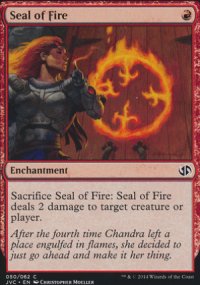 Seal of Fire - Duel Decks : Anthology