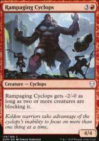 Rampaging Cyclops - 