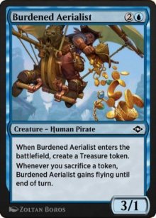 Burdened Aerialist - 