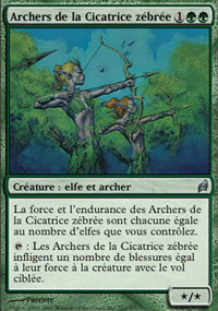 Archers de la Cicatrice zbre - 