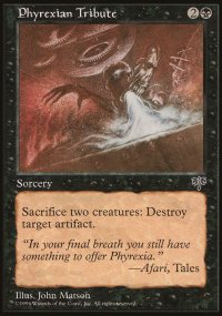 Phyrexian Tribute - 