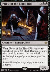 Priest of the Blood Rite - Nissa vs. Ob Nixilis