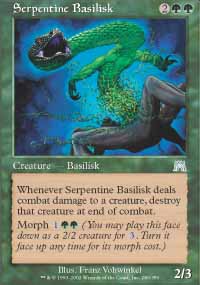 Basilic serpentin - 