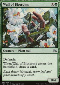 Wall of Blossoms - Planechase Anthology decks