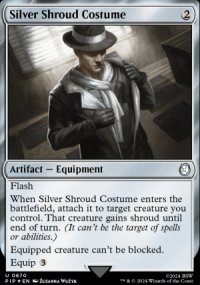 Costume de Silver Shroud - 