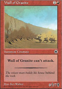Wall of Granite - 