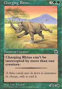 Rhinocros fougueux - 