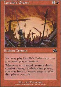 Latulla's Orders - 