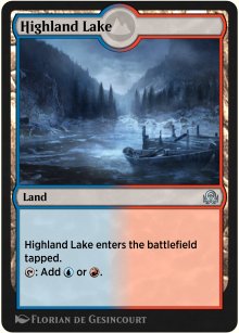 Lac des hautes terres - 
