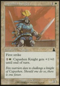 Capashen Knight - Urza's Destiny