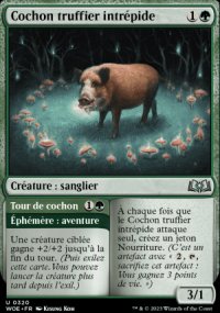 Cochon truffier intrpide<br>Tour de cochon - 
