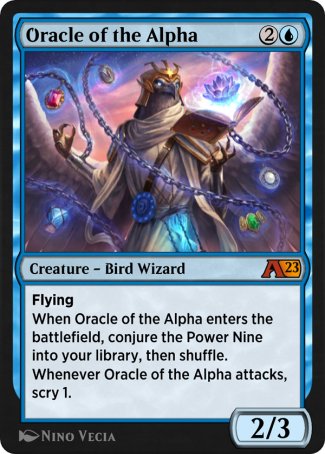 Oracle de l'Alpha - magic-ville.com