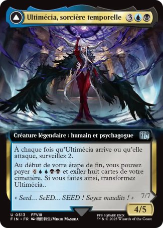 Ultimcia, sorcire temporelle / Ultimcia, matresse de la compression temporelle - magic-ville.com Ultimcia, sorcire temporelle / Ultimcia, matresse de la compression temporelle - magic-ville.com