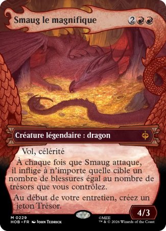 mtg smaug card Smaug Token Magic Card Pack (5 Cards) – Level 1 Gamers main image 0