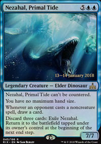 Nezahal, Primal Tide - Prerelease Promos