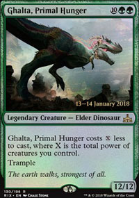 Ghalta, Primal Hunger - Prerelease Promos