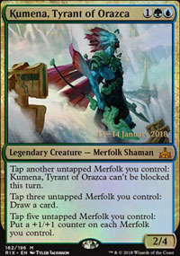 Kumena, Tyrant of Orazca - Prerelease Promos