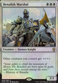 Benalish Marshal - Prerelease Promos