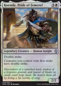 Kwende, Pride of Femeref - Prerelease Promos