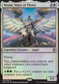 Shalai, Voice of Plenty - Prerelease Promos