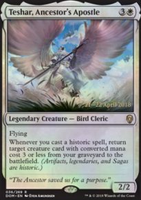 Teshar, Ancestor's Apostle - Prerelease Promos