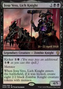 Josu Vess, Lich Knight - 