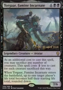 Torgaar, Famine Incarnate - Prerelease Promos