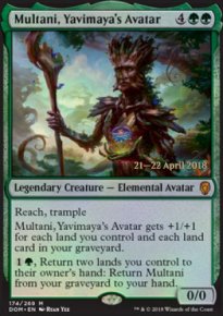 Multani, Yavimaya's Avatar - Prerelease Promos