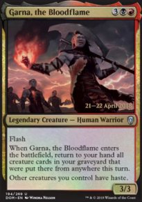 Garna, the Bloodflame - Prerelease Promos