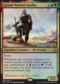 Grand Warlord Radha - Prerelease Promos