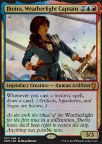 Jhoira, Weatherlight Captain - Prerelease Promos