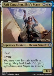 Raff Capashen, Ship's Mage - Prerelease Promos