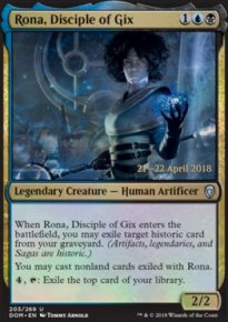 Rona, Disciple of Gix - 