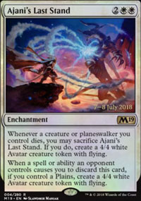 Ajani's Last Stand - Prerelease Promos