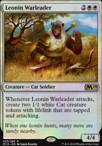 Leonin Warleader - Prerelease Promos