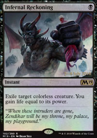 Infernal Reckoning - Prerelease Promos