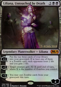 Liliana, Untouched by Death - Prerelease Promos