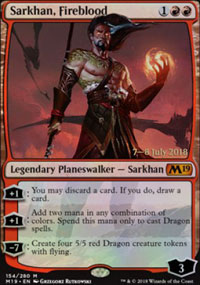 Sarkhan, Fireblood - Prerelease Promos